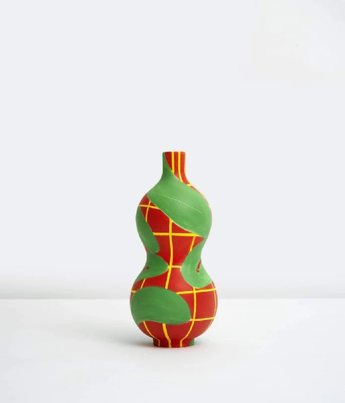 Contemporary marble vase for sleekness-Bouteille Canon