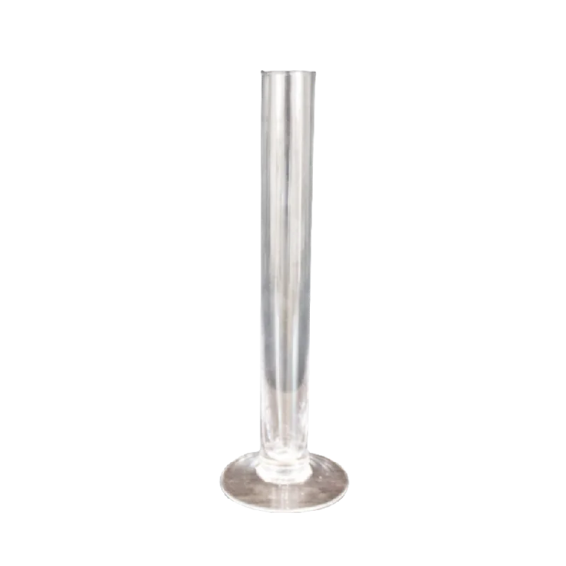 Small luxury glass vase for shine-GLASS WARE 20CM