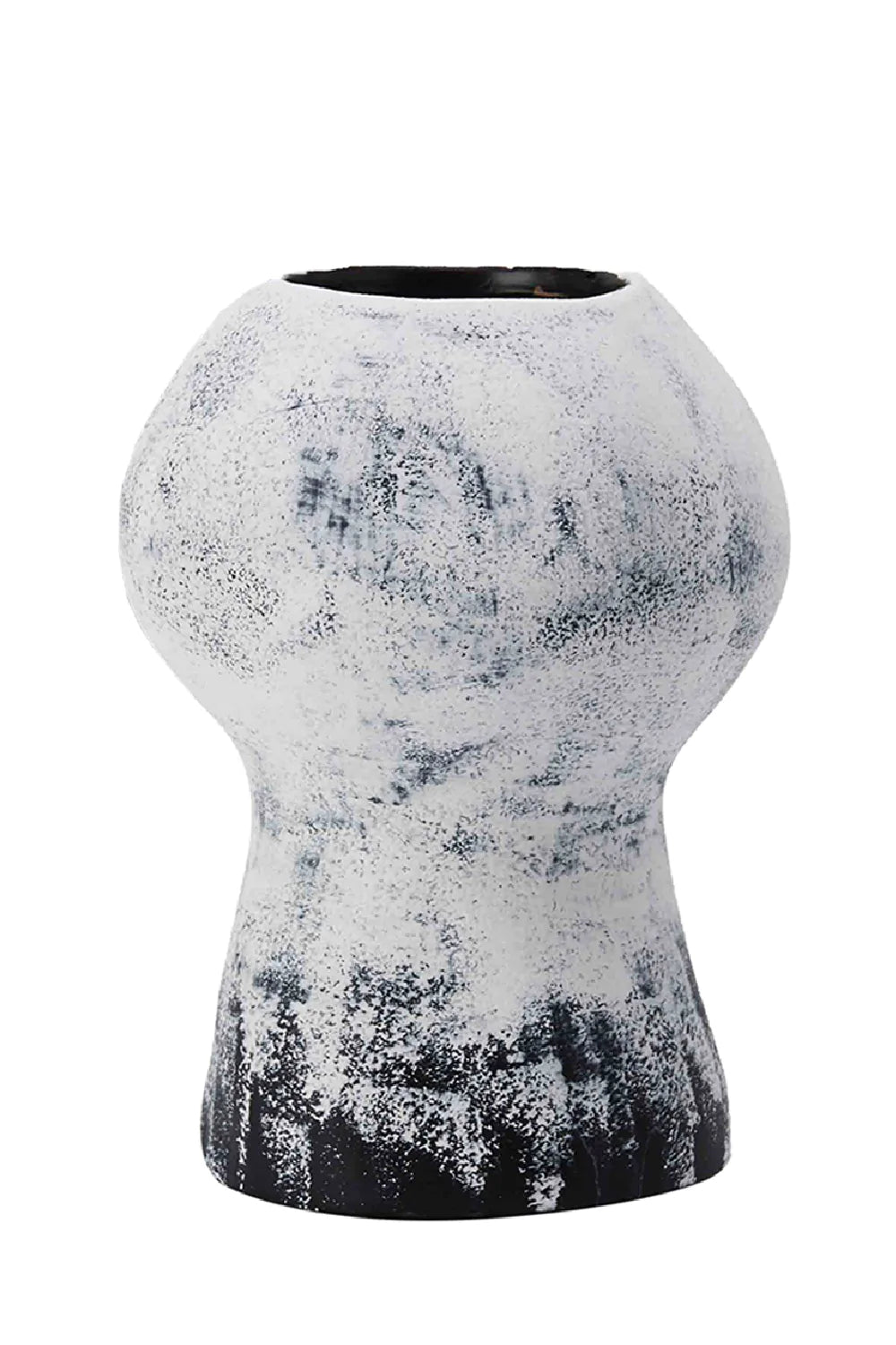 Tall glass vase for dramatic effect-Incised Ceramic Vase | Liang & Eimil Lynton I