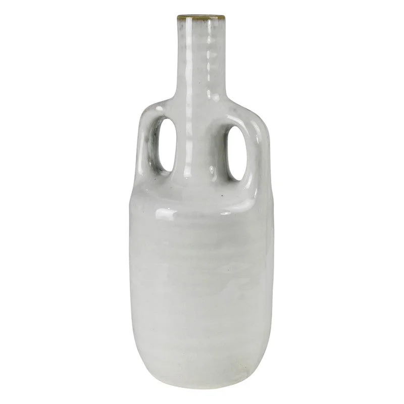 Handmade floral glass vase for craft-Thea Vase, Ceramic - Tall