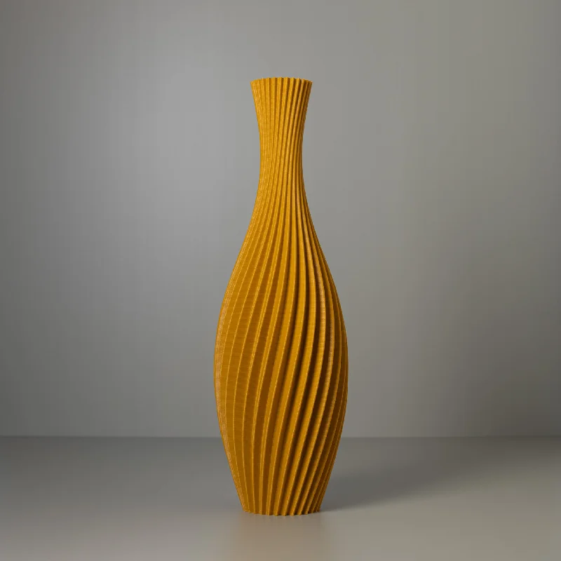 Colorful abstract ceramic vase for pop-Floor vase FLORA