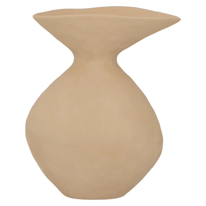 Contemporary marble flower vase for class-Vase Flow