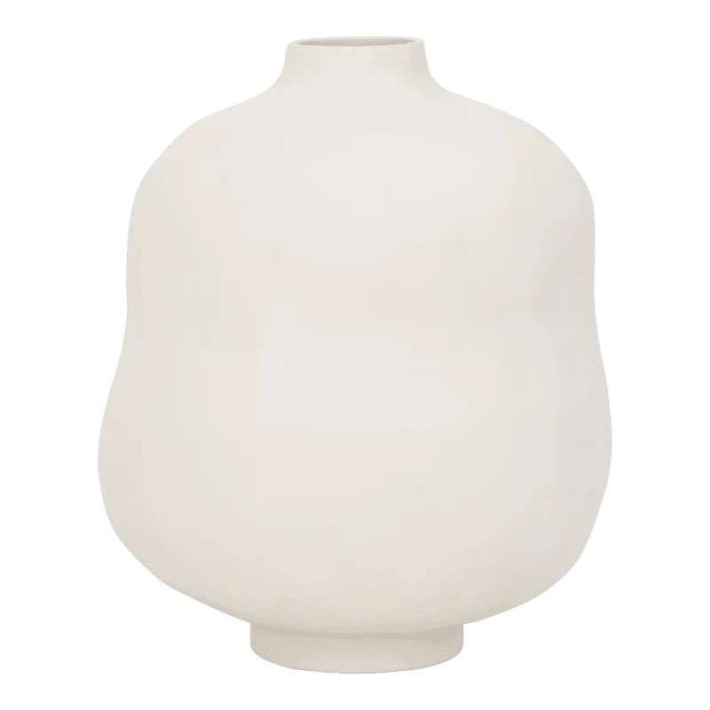 Small white vase for subtle charm-Vase Mille