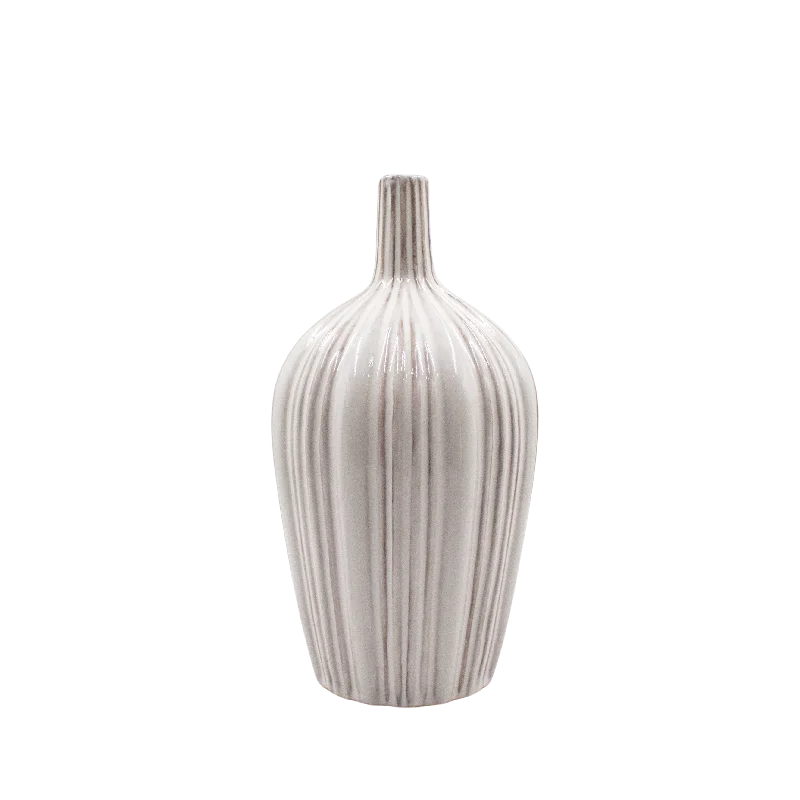 Large luxury ceramic vase for grandeur-VASE POTTERY 14.5X14.5X28CM