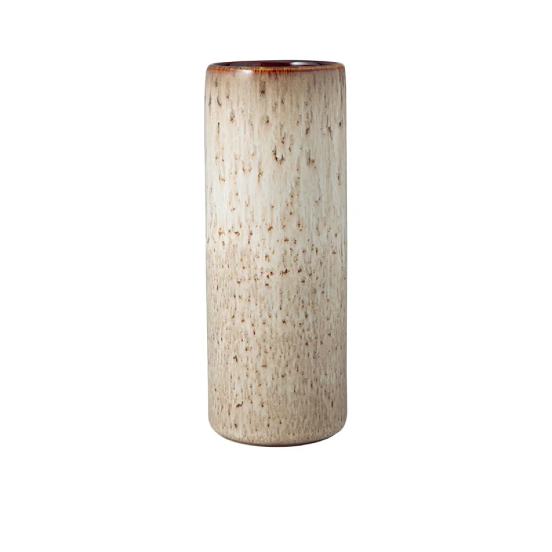 Rustic clay flower vase for earthy-Villeroy & Boch Lave Home Cylinder Vase 20cm