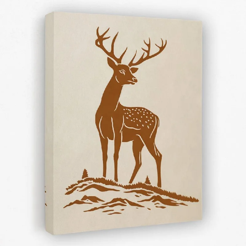 Custom framed floral wall art for gift idea-Brown Deer