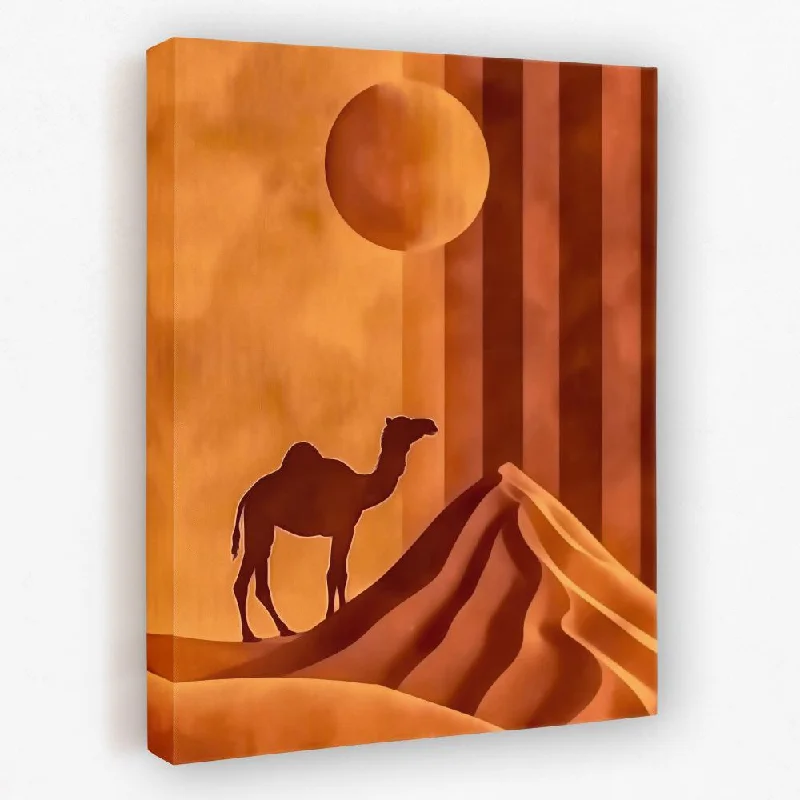 Modern colorful geometric wall art for energy-Camel’s Journey