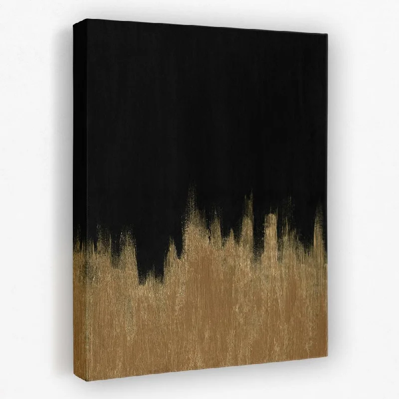 Rustic landscape wall art for earthy tones-Gold Way