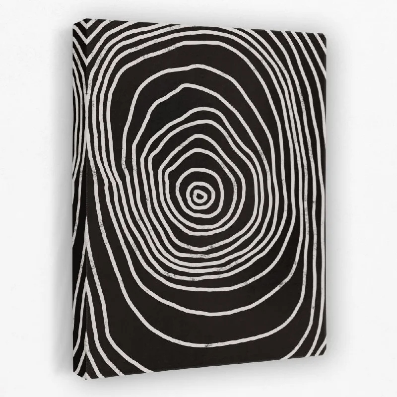 Boho style animal canvas wall art for eclectic-Hypnosis Symmetry