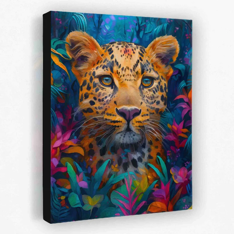 Boho style wall art for cozy space-Jungle Prowler