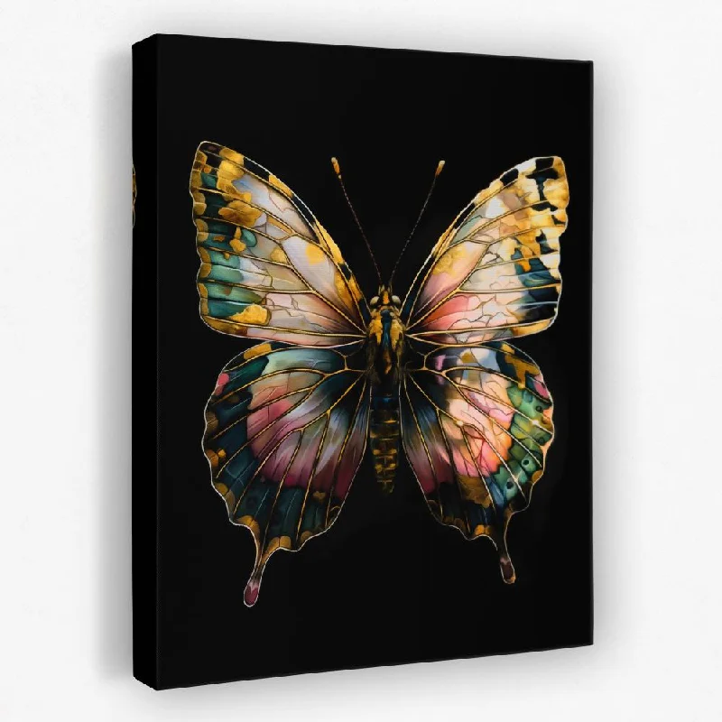 Nature inspired floral wall art for freshness-Multicolor Butterfly