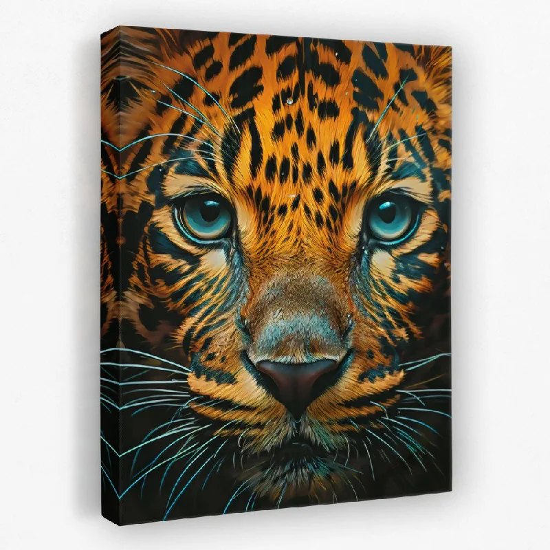 Modern colorful animal wall art for pop-Predatory Pounce