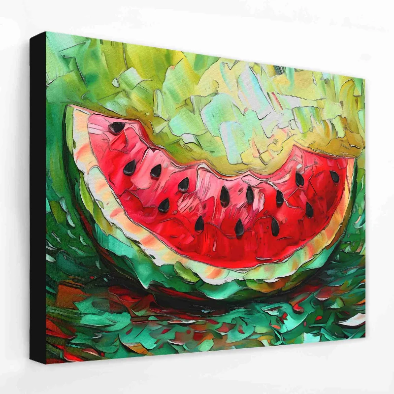 Boho style wall art for cozy space-Ripe Watermelon