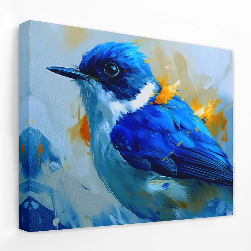 Modern colorful wall art for bold decor-Royal Feather