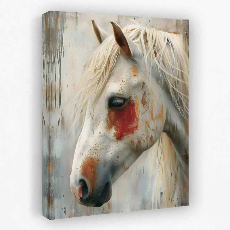 Small luxury geometric wall art for detail-Shy Horse