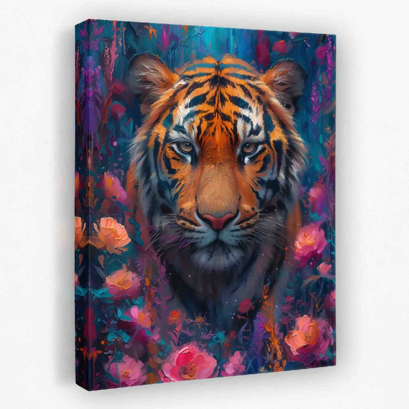 Nature inspired wall art for patio-Tiger Lily