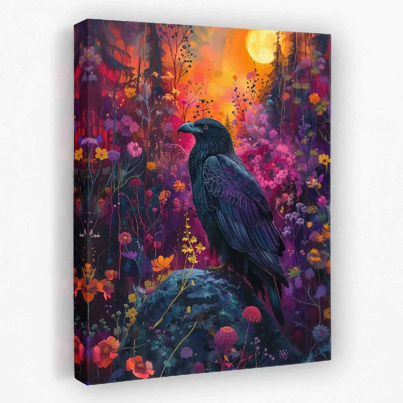 Nature themed landscape wall art for serenity-Velvet Raven