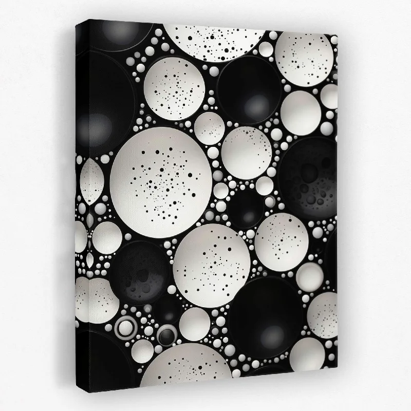 Minimalist white abstract wall art for calm-White Onyx