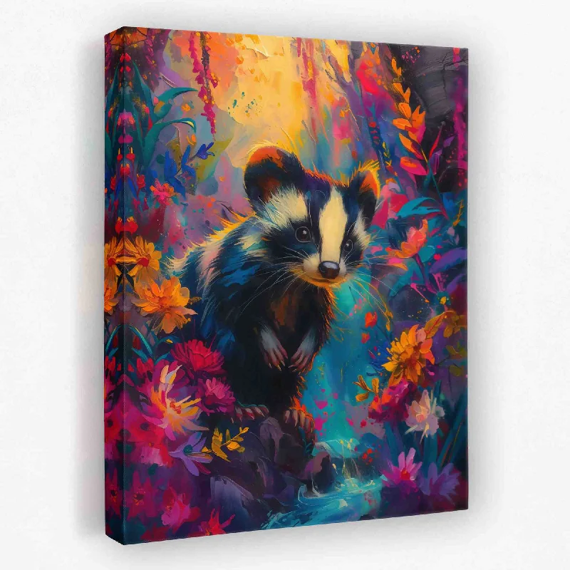 Abstract canvas wall art for living room-Woodland Charmer